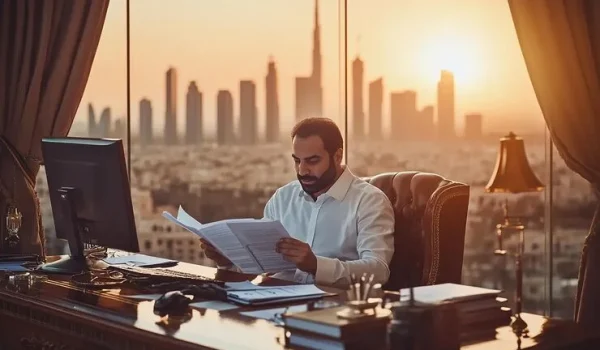 middle-eastern-entrepreneur-working-office-with-city-skyline-sunset_1235950-103105-_1_